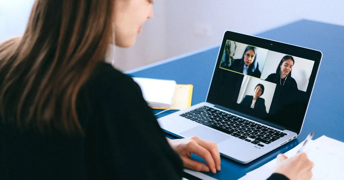 a live beta session over video call