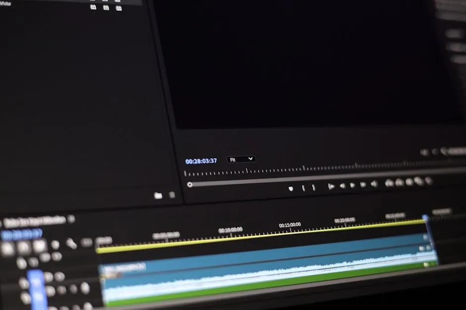 Video editing software timeline — the HeyGen production process