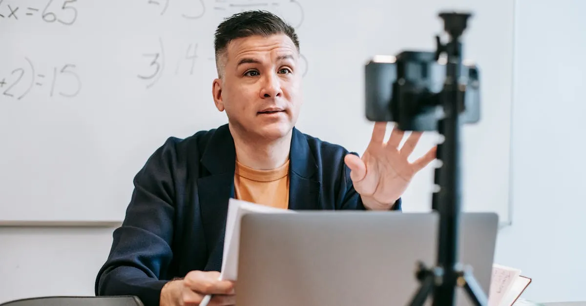 teaching live with screen share