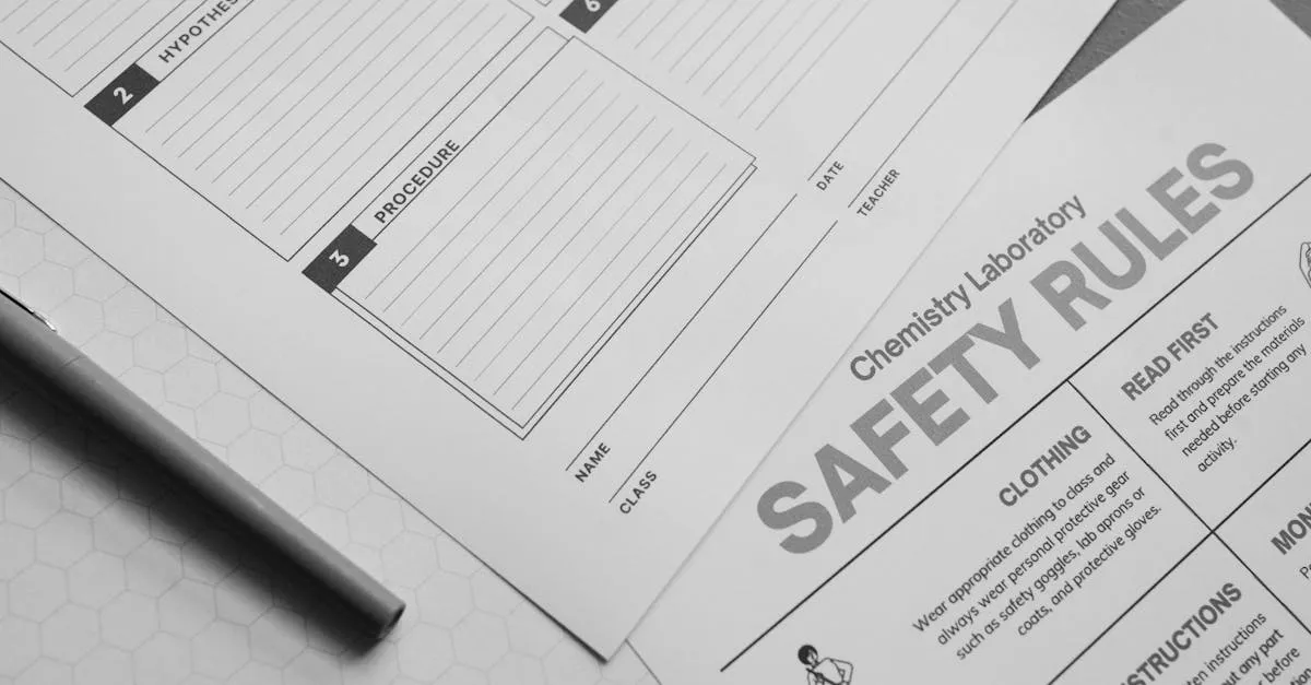 supporting materials: worksheets and checklists