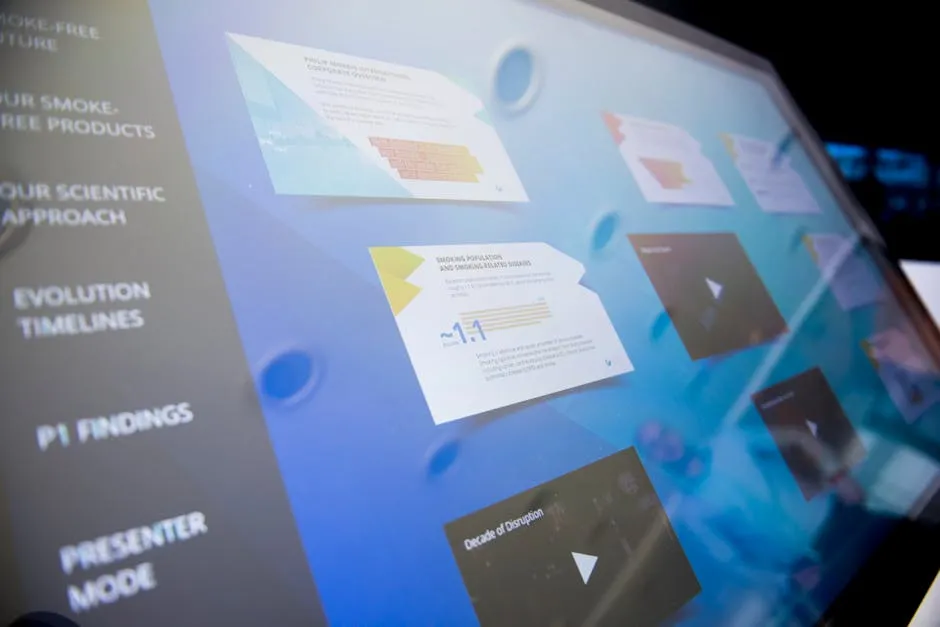 Clean, modern slide presentation designed for video delivery