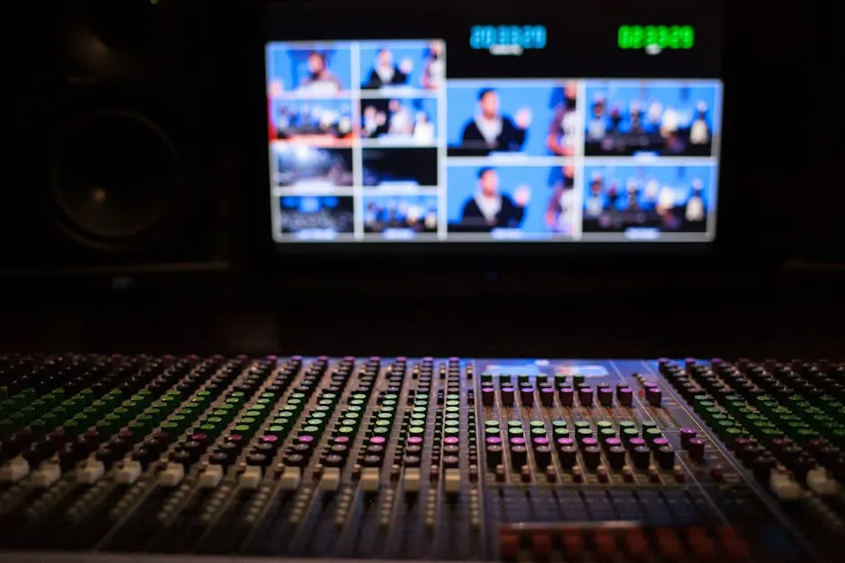 Video production mixing multiple sources into one polished course